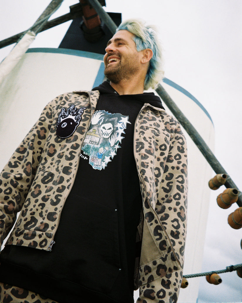 Volcom Featured Artist Seth Conboy Mens Denim Jacket