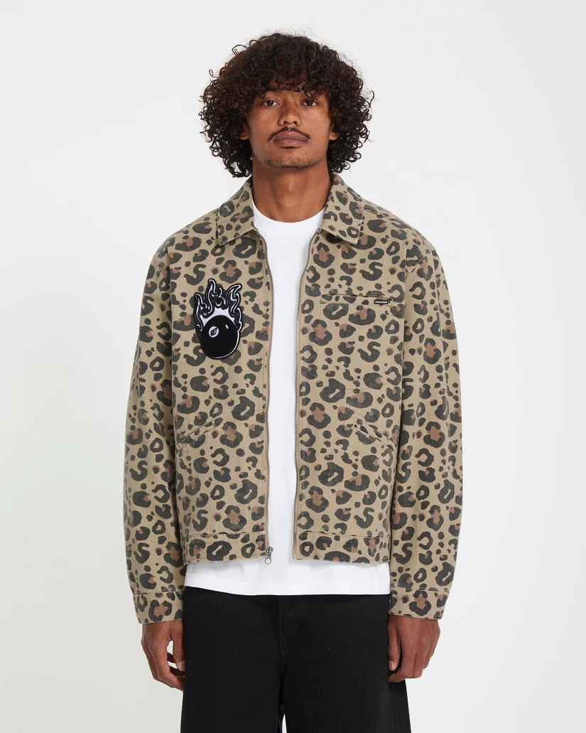 Volcom Featured Artist Seth Conboy Mens Denim Jacket