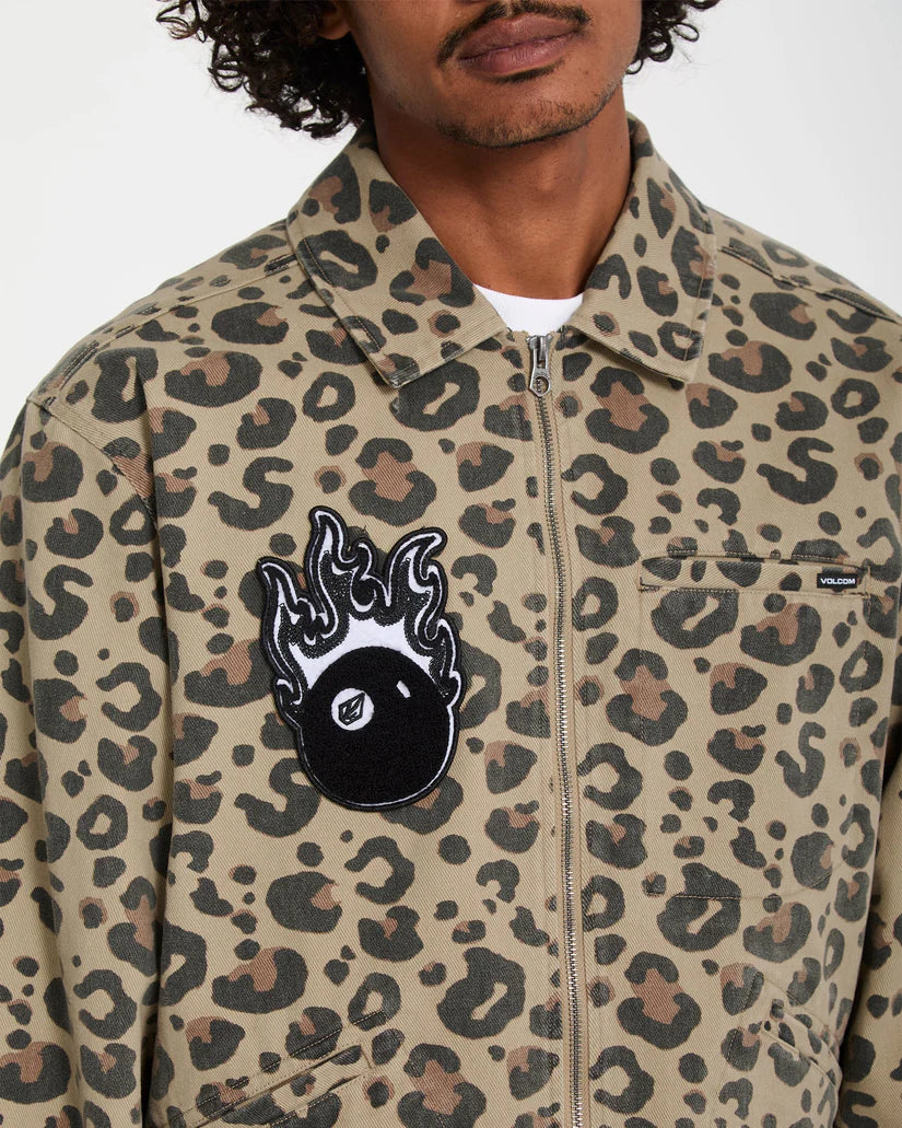 Volcom Featured Artist Seth Conboy Mens Denim Jacket