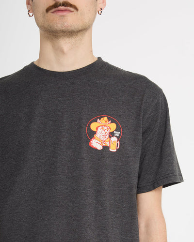Volcom Meowdy Hth Mens Short Sleeve Tee