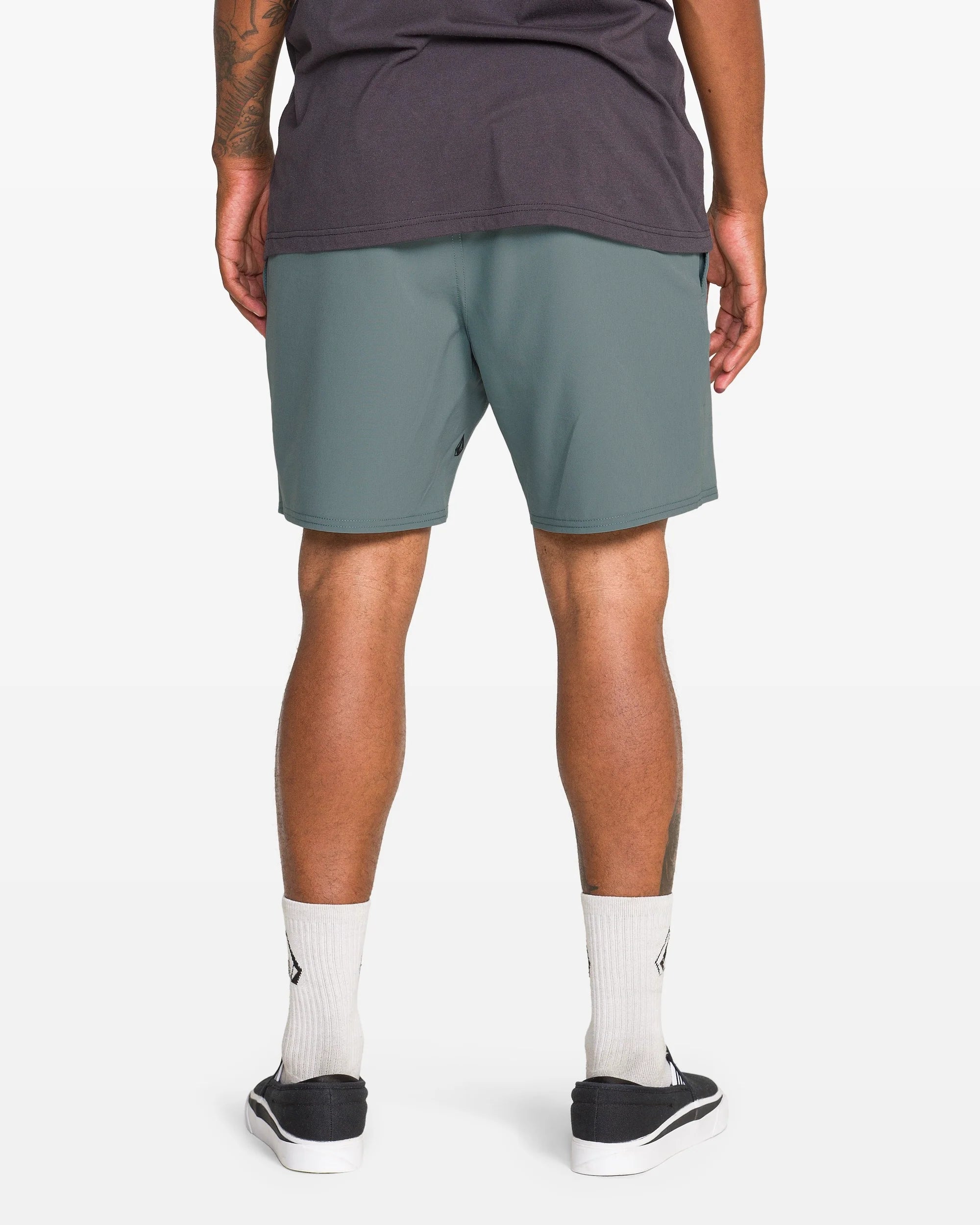 Volcom Nomoly Ew Short 18 - Mens Elastic Waist Shorts