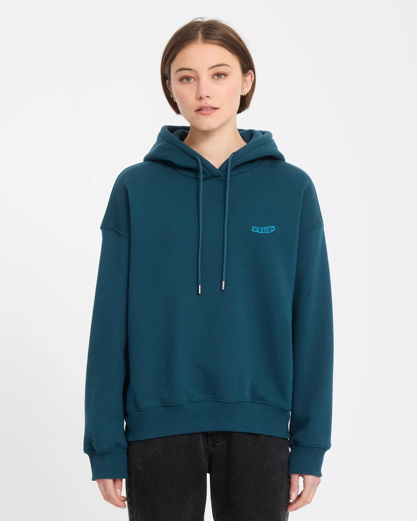 Volcom Pistol Up - Womens Skate Lifestyle Pullover Fleece Hoodie