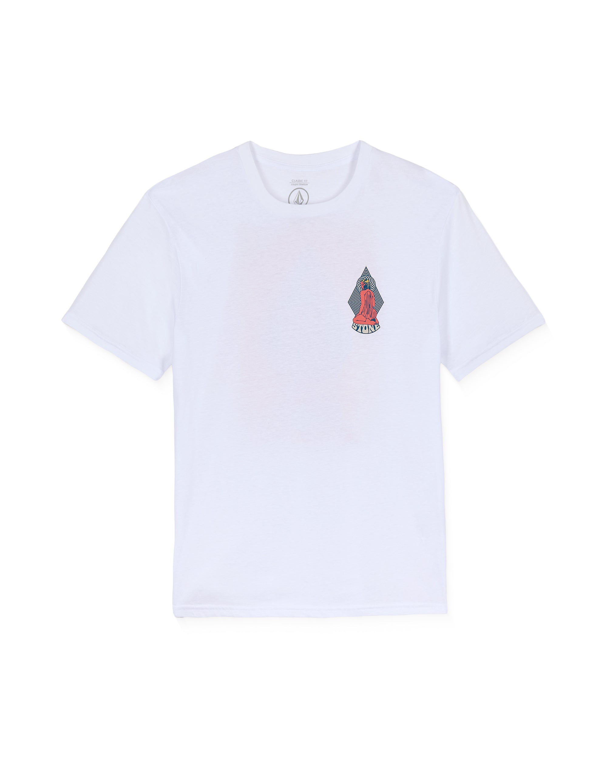 Psychback - Heren Skate Lifestyle Basic T-shirt met korte mouwen