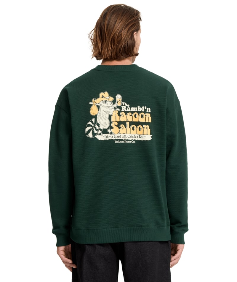 Volcom Racoon - Mens Crew Fleece Sweater