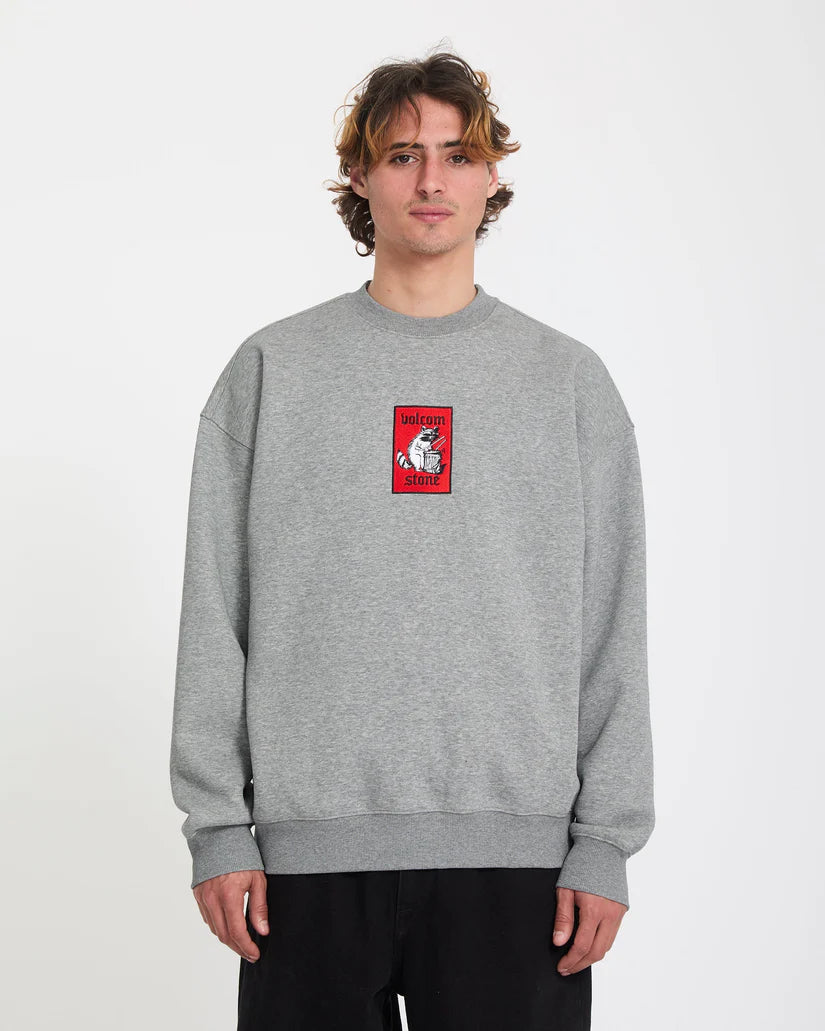 Volcom Rockout Mens Crew Fleece Sweater