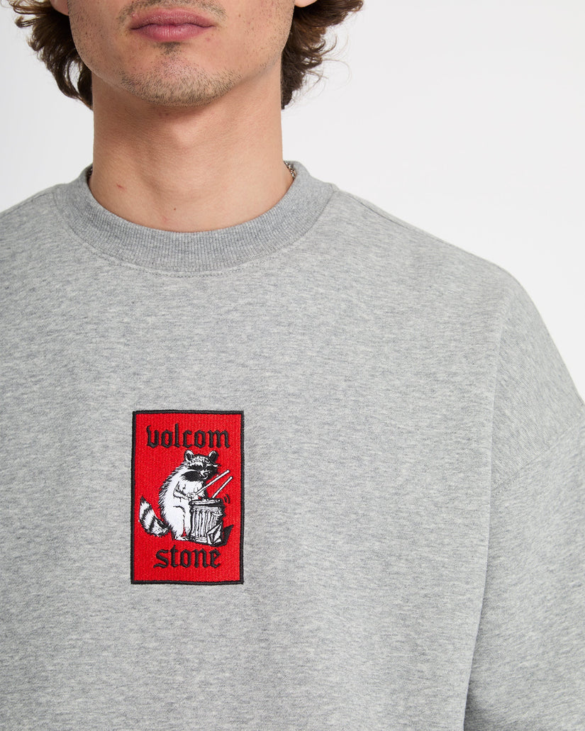 Volcom Rockout Mens Crew Fleece Sweater
