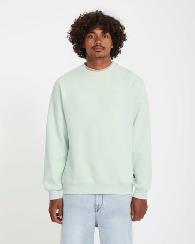Single Stone Mens Crew Fleece Sweater