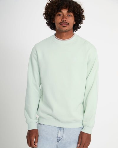 Single Stone Mens Crew Fleece Sweater