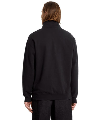 Single Stone - Mens Quarter Zip Crew Fleece Sweate
