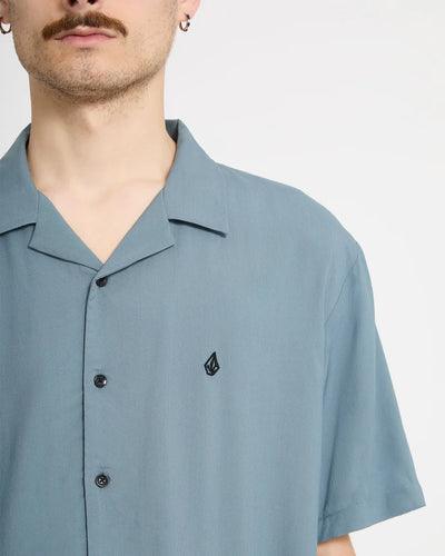 Single Stone Mens Short Sleeve Blouse