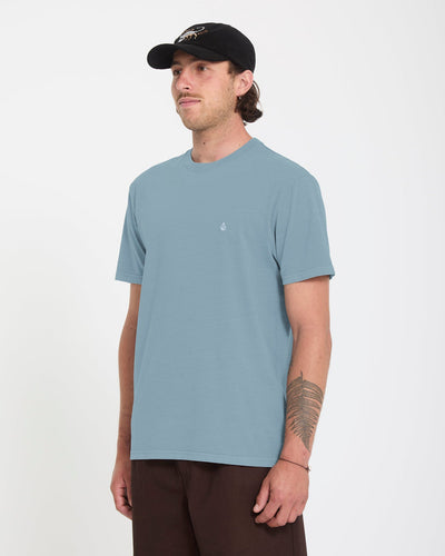 Solid Stone Emb Mens Short Sleeve tee