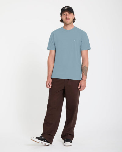 Solid Stone Emb Mens Short Sleeve tee