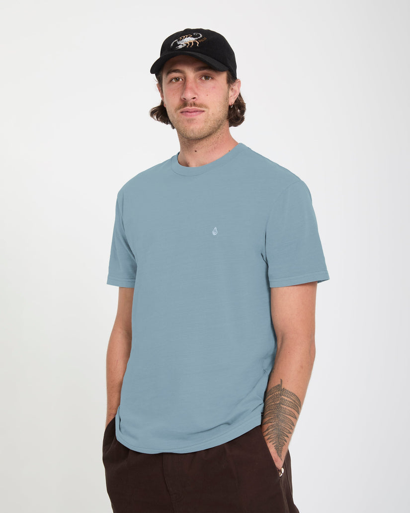 Solid Stone Emb Mens Short Sleeve tee