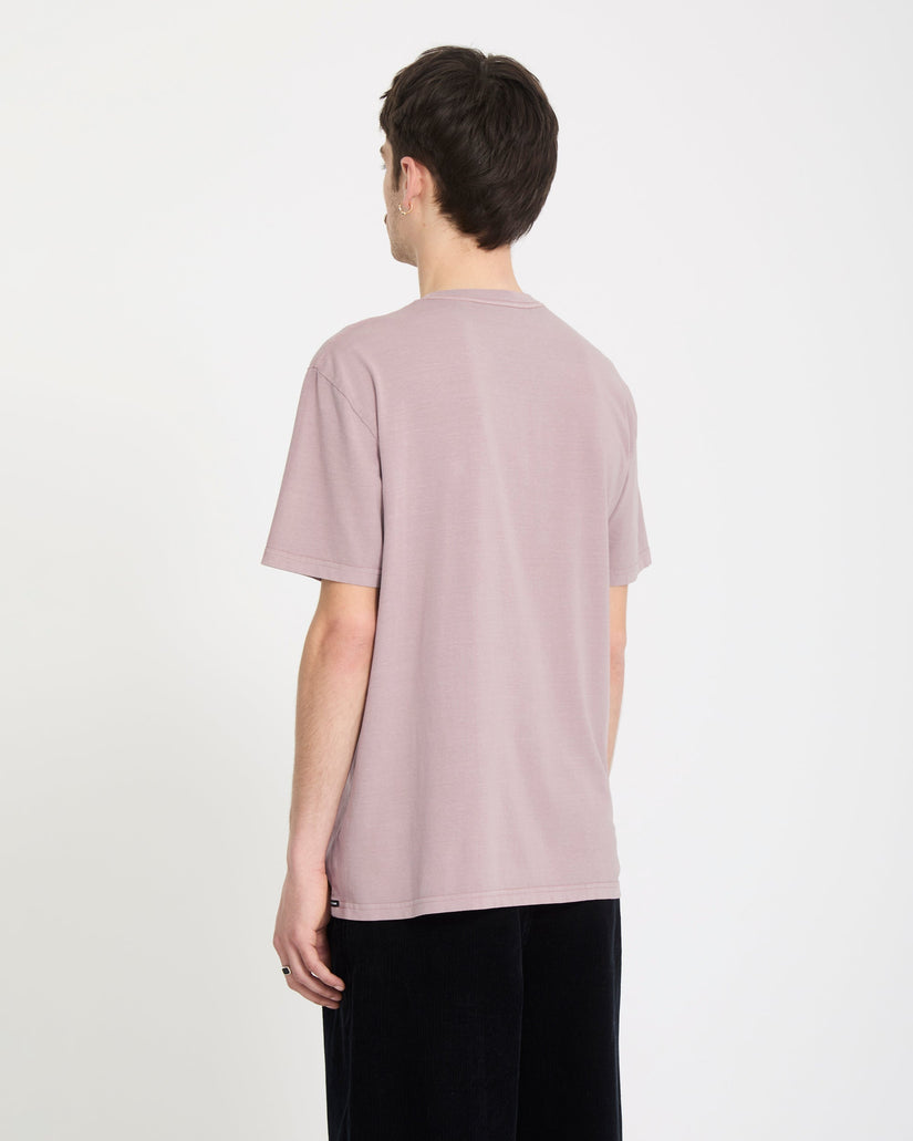 Solid Stone Emb Mens Short Sleeve tee