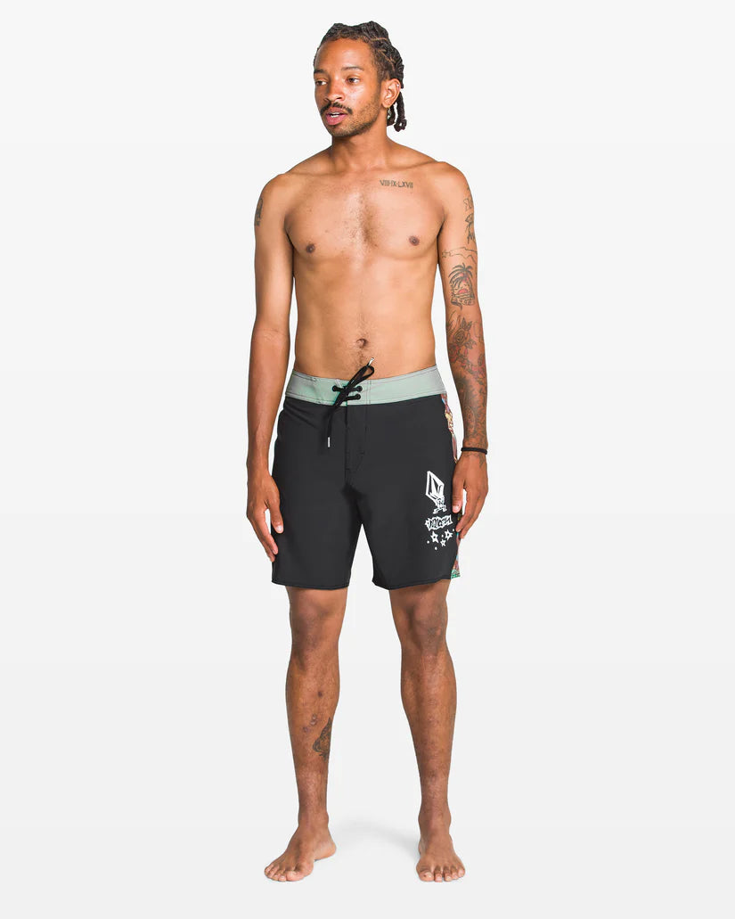 Volcom Star Shields Fa Mod 18 - Mens Boardshorts