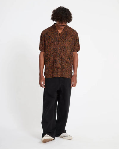 Utopias Print Mens Short Sleeve Blouse