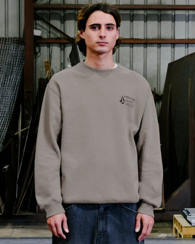 Volcom Workwear Crew Mens Fleece Sweater