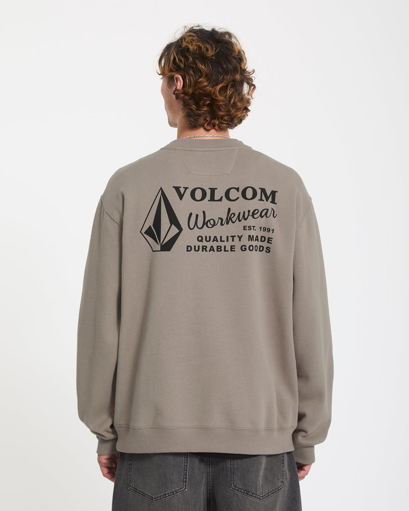 Volcom Workwear Crew Mens Fleece Sweater