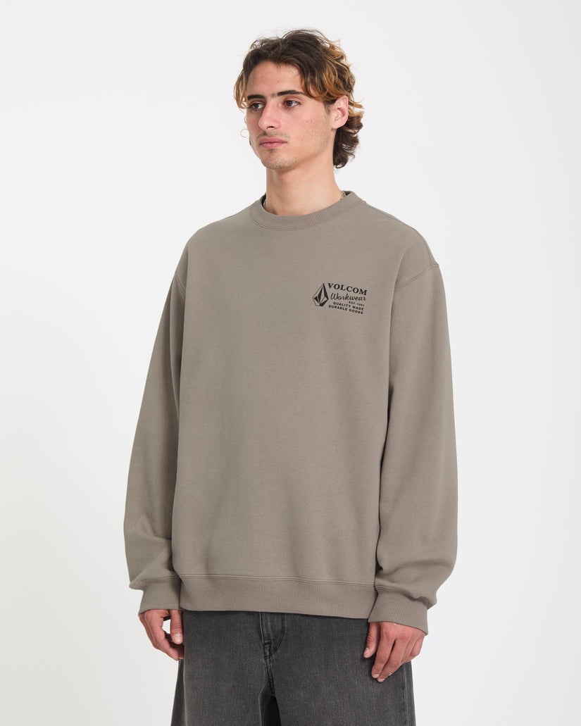 Volcom Workwear Crew Mens Fleece Sweater