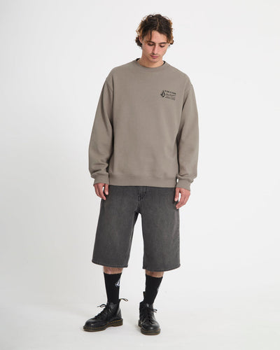 Volcom Workwear Crew Mens Fleece Sweater