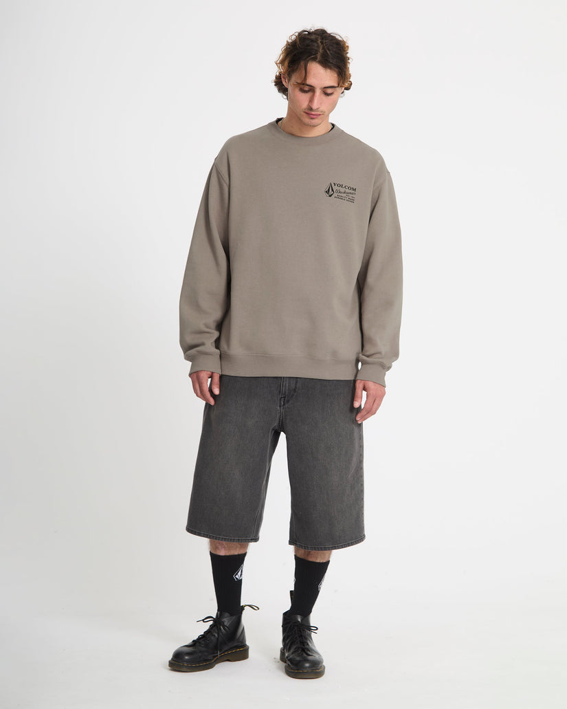 Volcom Workwear Crew Mens Fleece Sweater