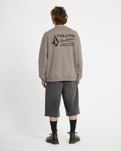 Volcom Workwear Crew Mens Fleece Sweater